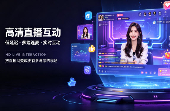高清直播互动